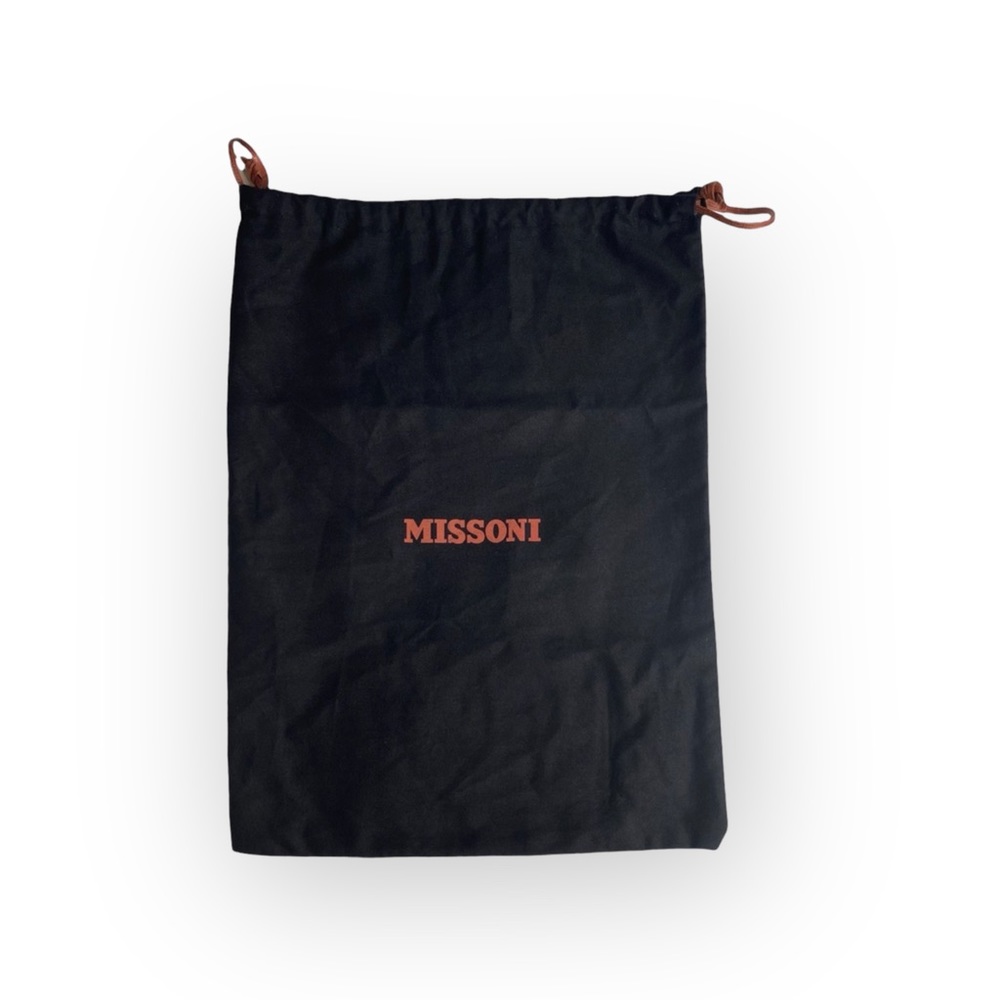 Missoni ❂ Medium Logo Dustbag ❂ Dark Brown ❂ for a Pair of Shoes ❂ Handbag Bag